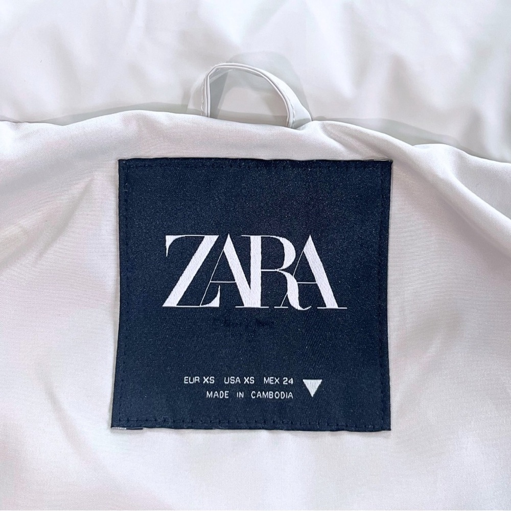 NWOT Zara Cropped Puffer Vest - Picture 11 of 14